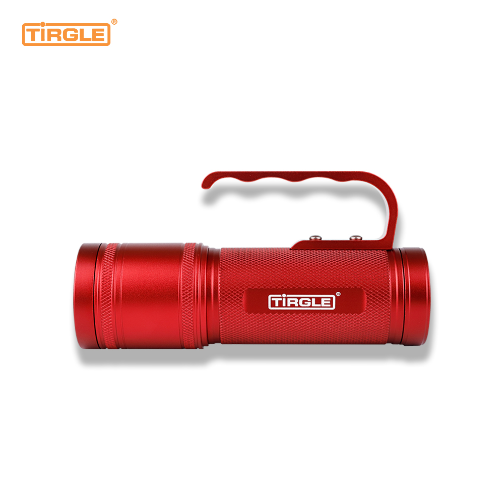 Pistolet laser en alliage d'aluminium F02 20W, 350 lumens, longue portée, support fixe, portable, pêche en plein air, camping, projecteur