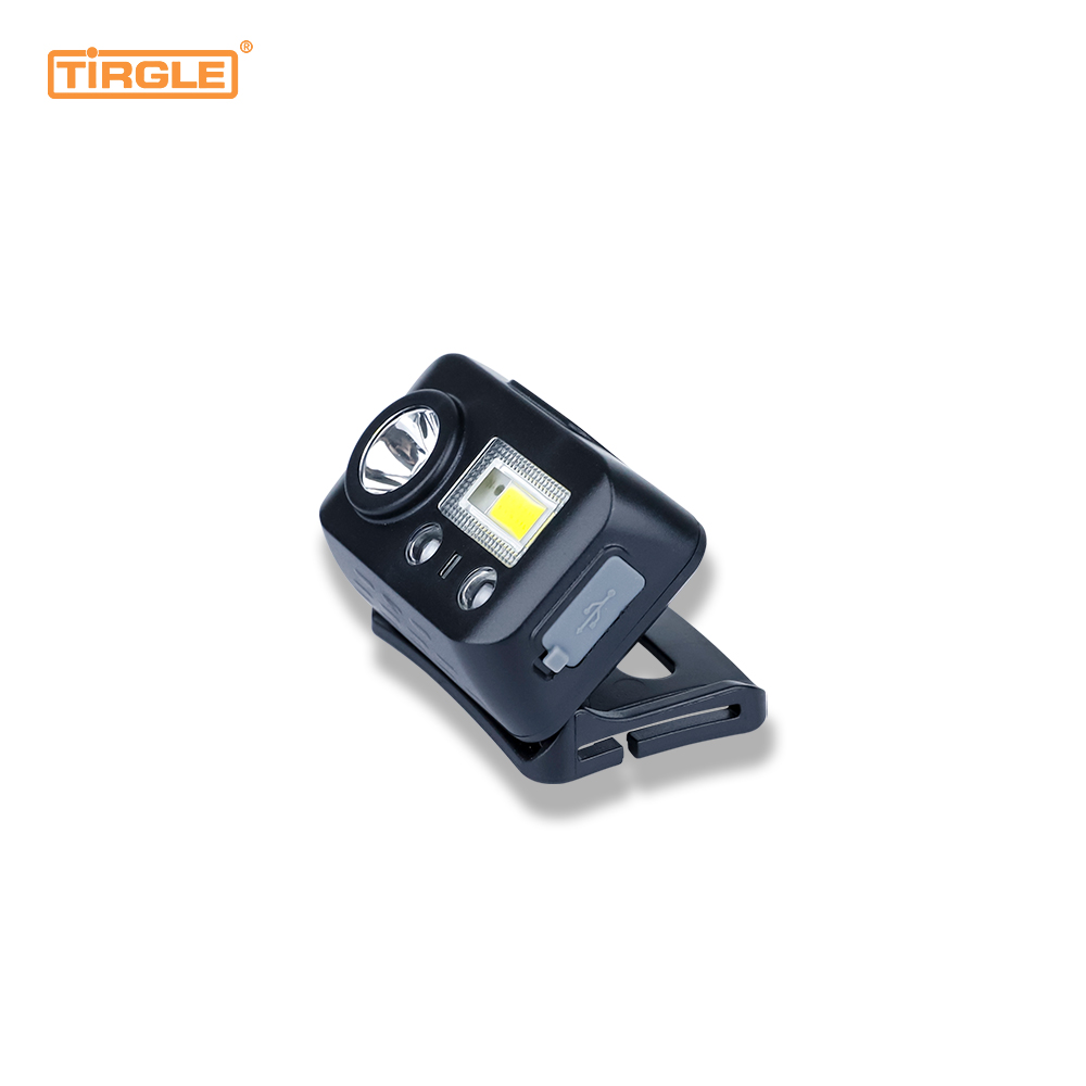 TL-70 3W forte induction de lumière LED zoom monté sur la tête phare rechargeable de pêche de nuit