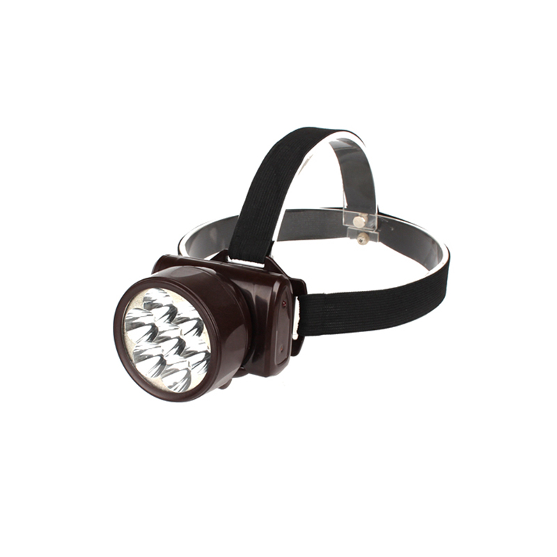 TL-03 1LED 0.2W batterie au lithium rechargeable respectueuse de l'environnement 1/7/9 tasse légère luminosité réglable lampe frontale portable