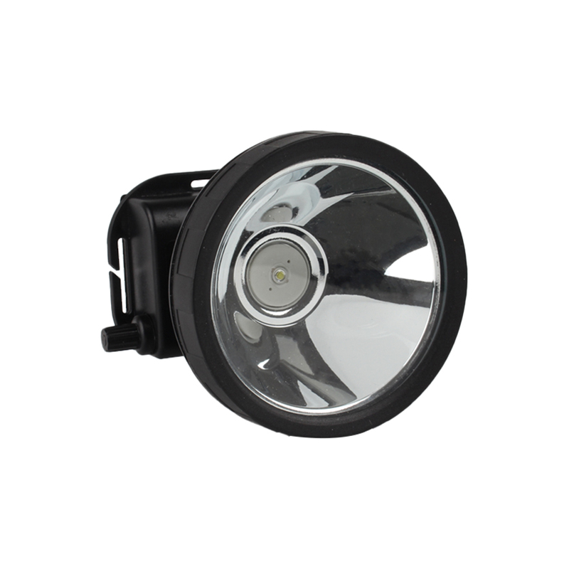 TL-18-88 1LED 10W tête en alliage d'aluminium cercle rechargeable écrou interrupteur lampe frontale de travail en plein air