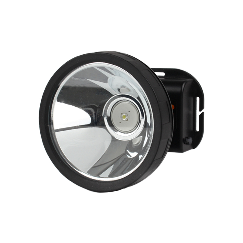 TL-18-88 1LED 10W tête en alliage d'aluminium cercle rechargeable écrou interrupteur lampe frontale de travail en plein air